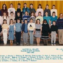 Fifth Grade Classes 1989-1990